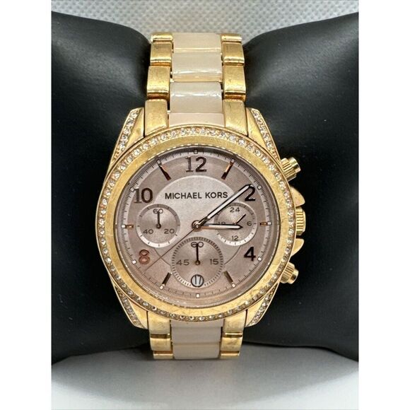 Michael Kors Blair MK5943 Women\'s Rose Gold-Tone Analog Dial Wrist Watch JNA787 main image 11